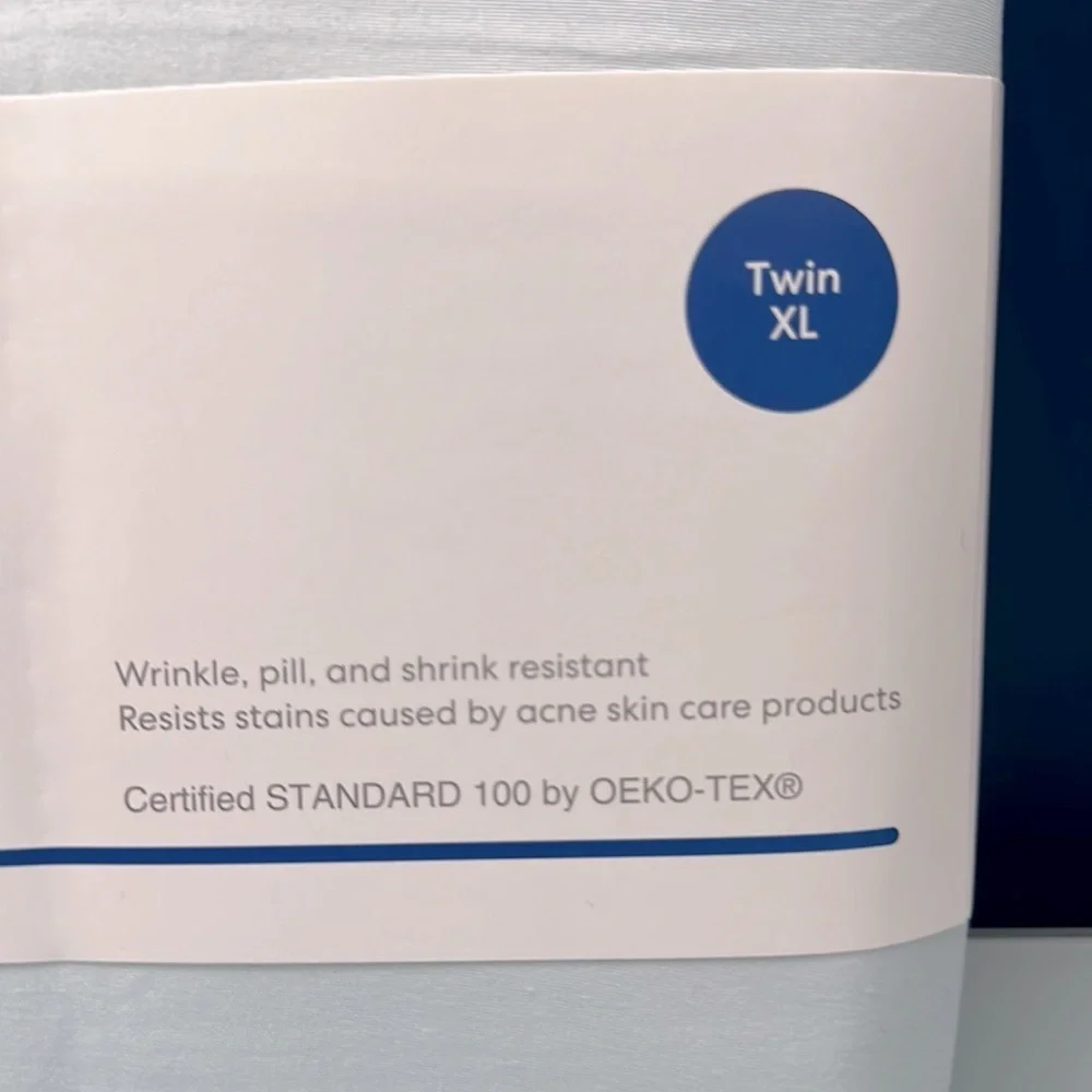 NWT Simply Essential Light Blue Twin XL Sheets